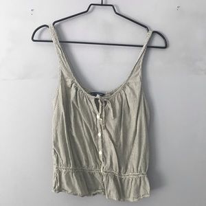 🐰American Eagle Peplum Tank Top